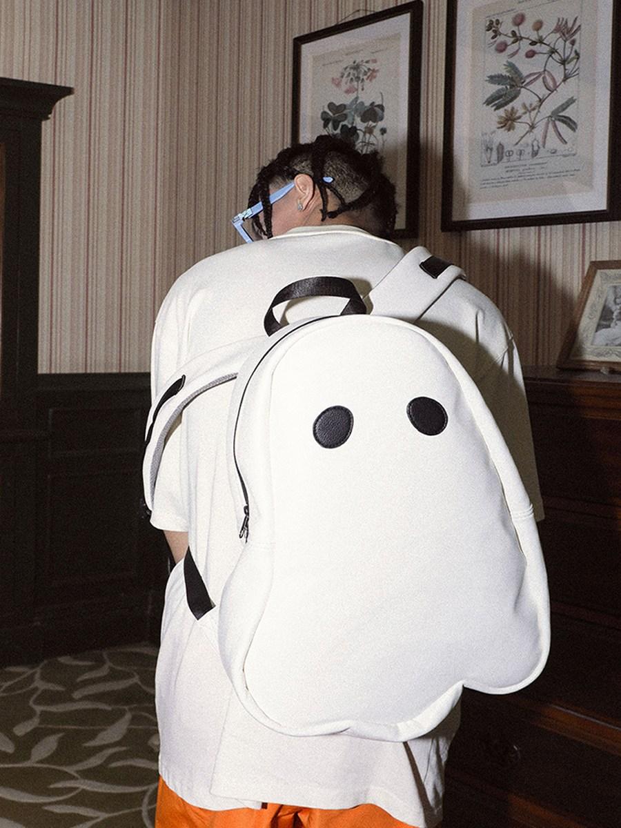 홍콩 스트릿 브랜드 Fun and Cool 고스트 백팩 대용량 [펀앤쿨], 퍼플