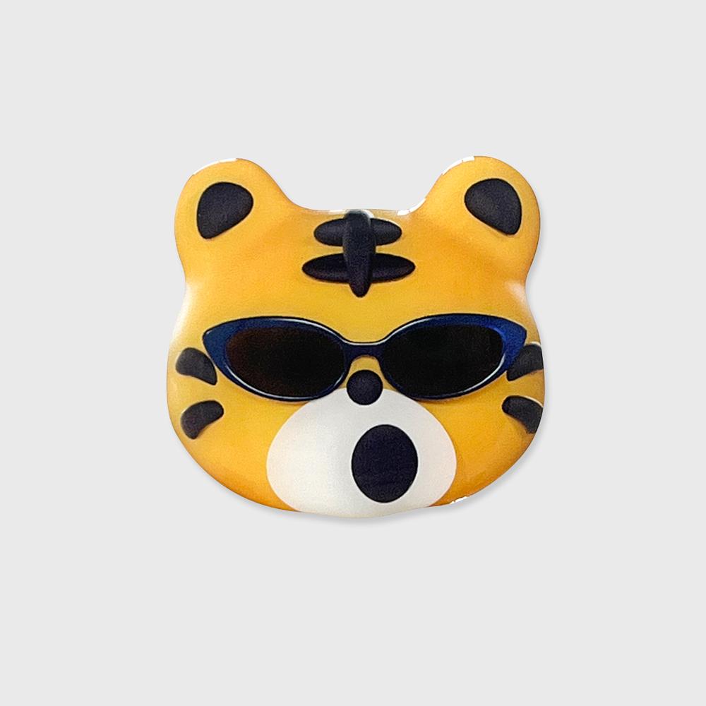 [에폭시톡] hey tiger holiday 스마트톡 휴대폰 거치대 모양톡 톡 아이폰케이스 갤럭시케이스 폰거치대 smarttok tok 폰케이스 심플 슬림 선물 커플 우정 추천 곰 토끼 아이폰 14 13 12 프로 미니 갤럭시 s23 울트라 s22