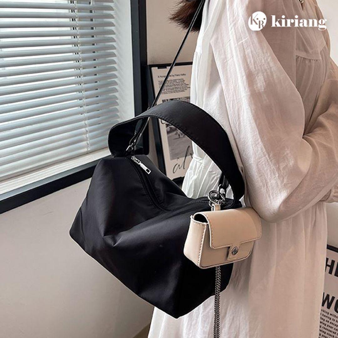 요크 이지핏 메신저 토트백