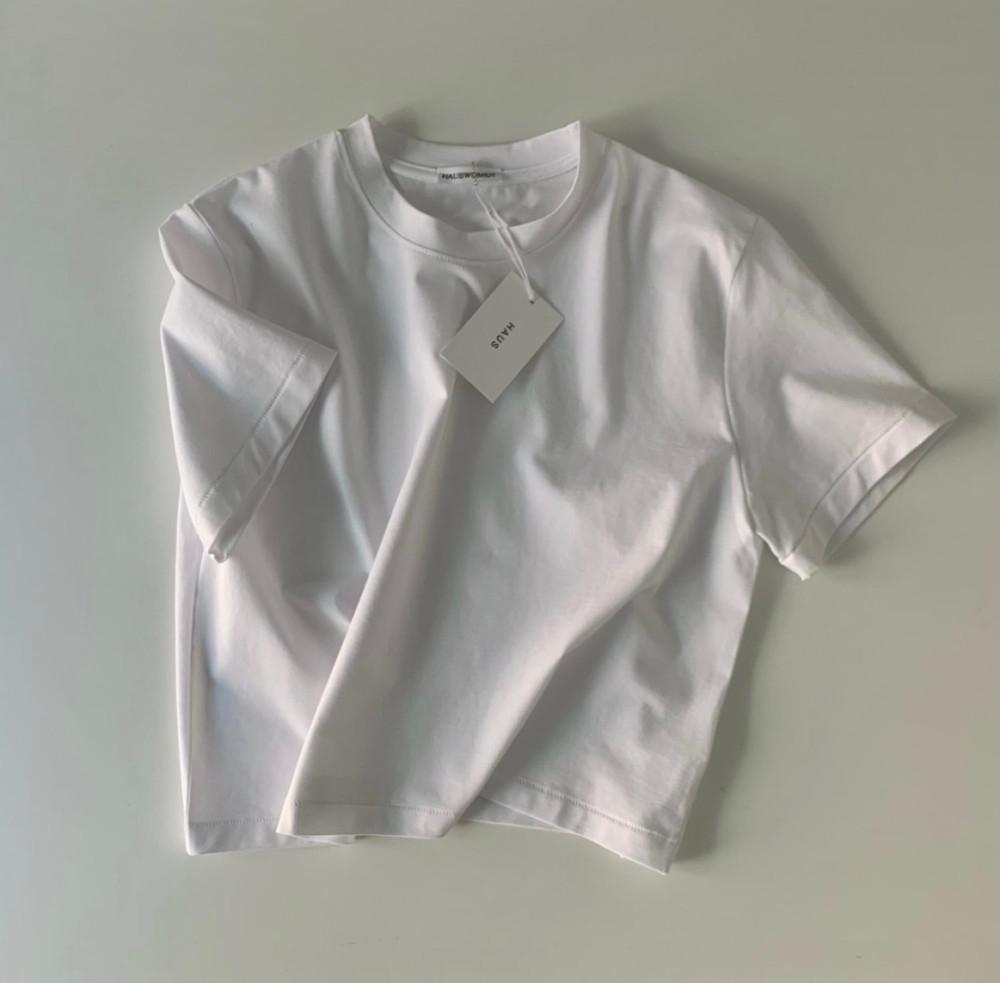 SALE HAUS 하우스 시티 크롭 티셔츠 city crop t shirts