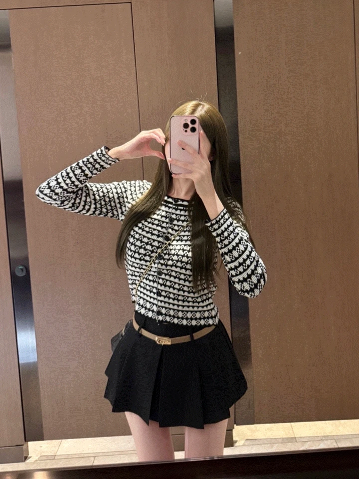 샤르 쟈가드 패턴 가디건