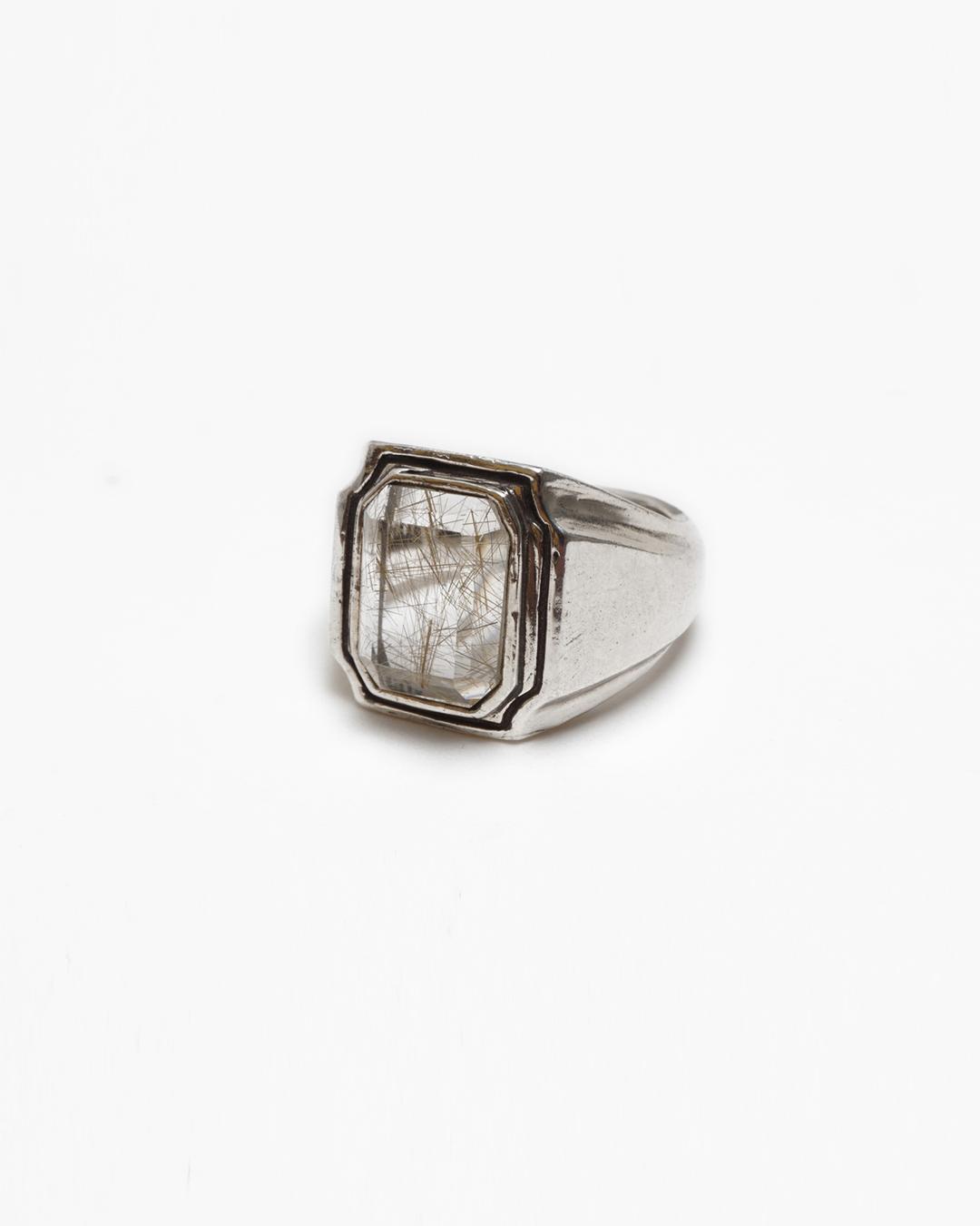 Frame ring - Rutile Quartz