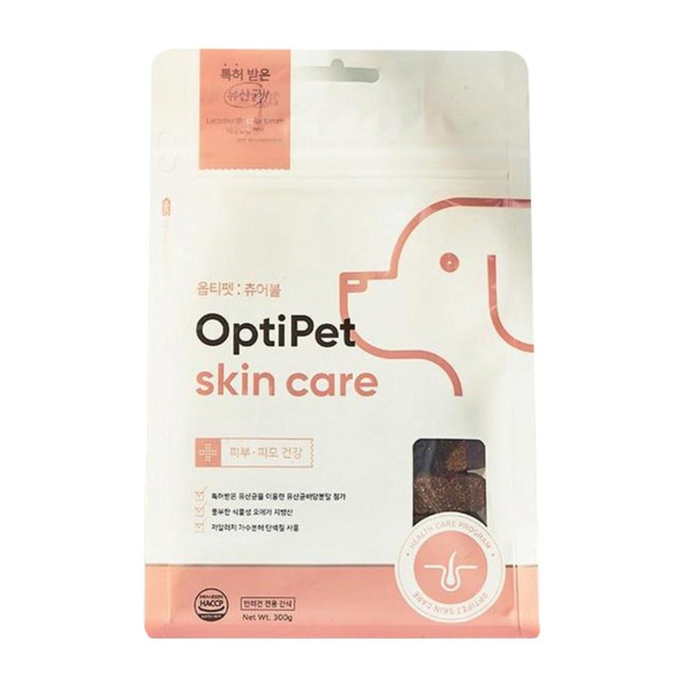 옵티펫 강아지 츄어블 영양제, 피부/피모, 300g, 1개 - 종합영양제 | 쿠팡
