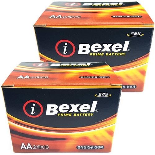 벡셀 아이벡셀 프라임 알카라인 AA (벌크) (40알)