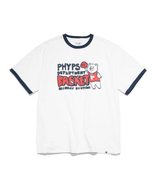 PHYPS® BEARS LAY UP SS WHITE