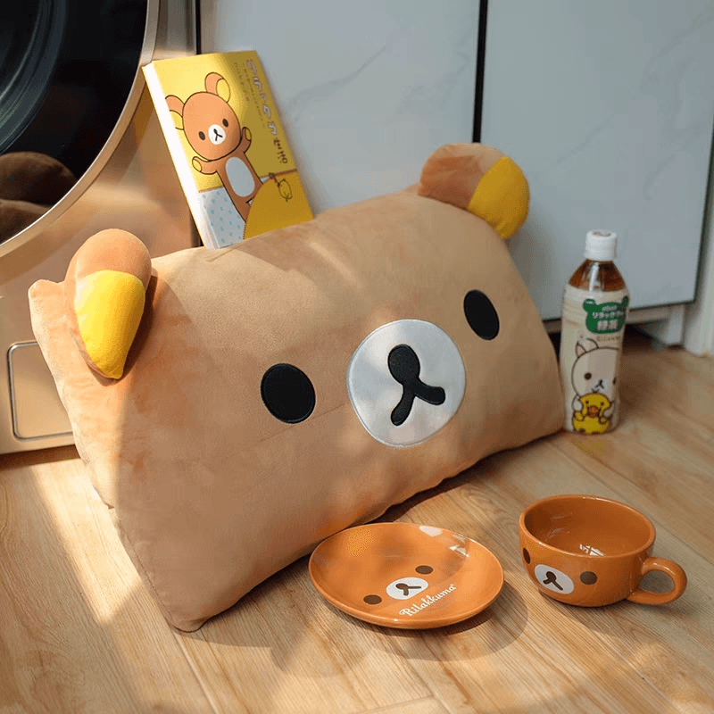 리락쿠마 베개 쿠션