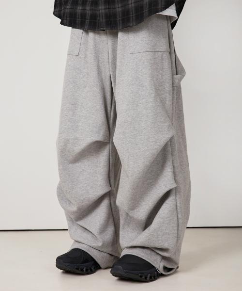 파라슈트 트레이닝 롱 스웨트 팬츠 [그레이]