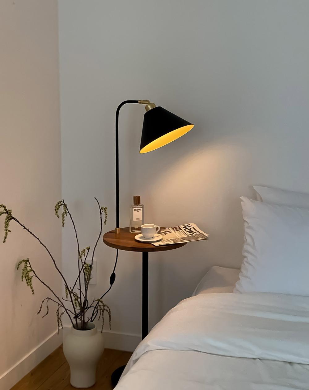 Merbau 멀바우 선반 Lamp_2color