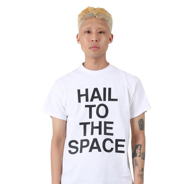 Hail To The Space White Box Tee - White