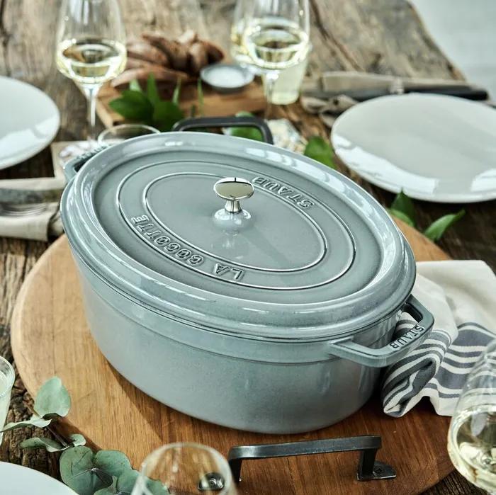 오벌 꼬꼬떼 23cm 그레이 ST102318