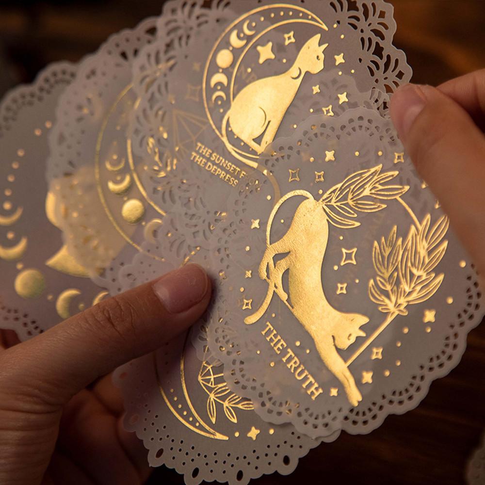 ✨콜라보제품✨별이 빛나는 펀칭 레이스 배경지