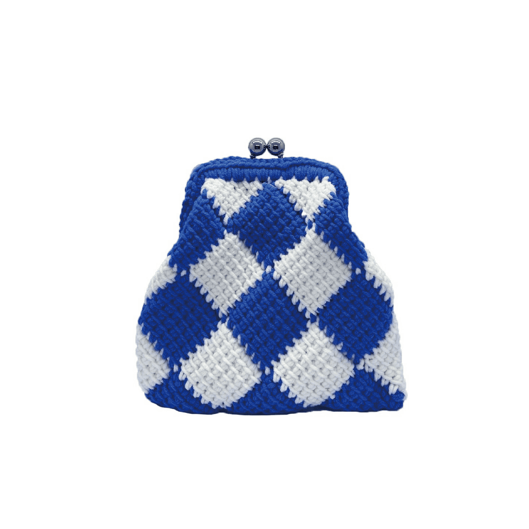 Étang Waffle Pouch Blue