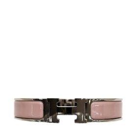 [중고명품] 클릭아슈 은장 PM 브레이슬릿 핑크