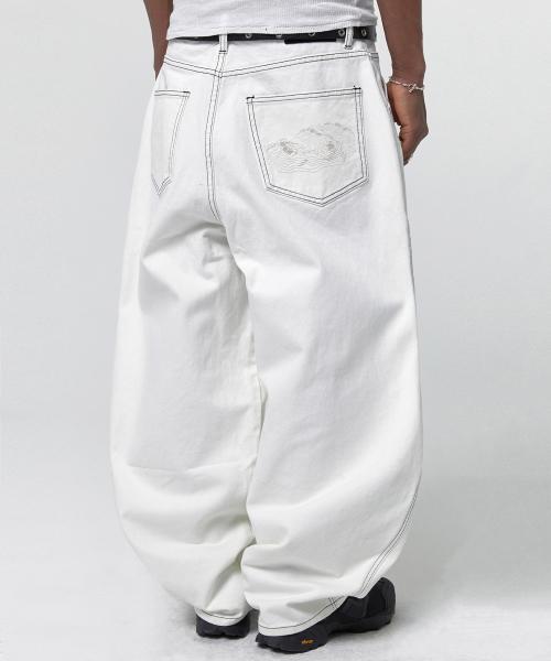 CONTOUR POCKET DENIM [WHITE]