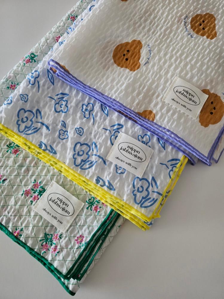 [재입고중]프레시 시어서커 여름 블랭킷 3color