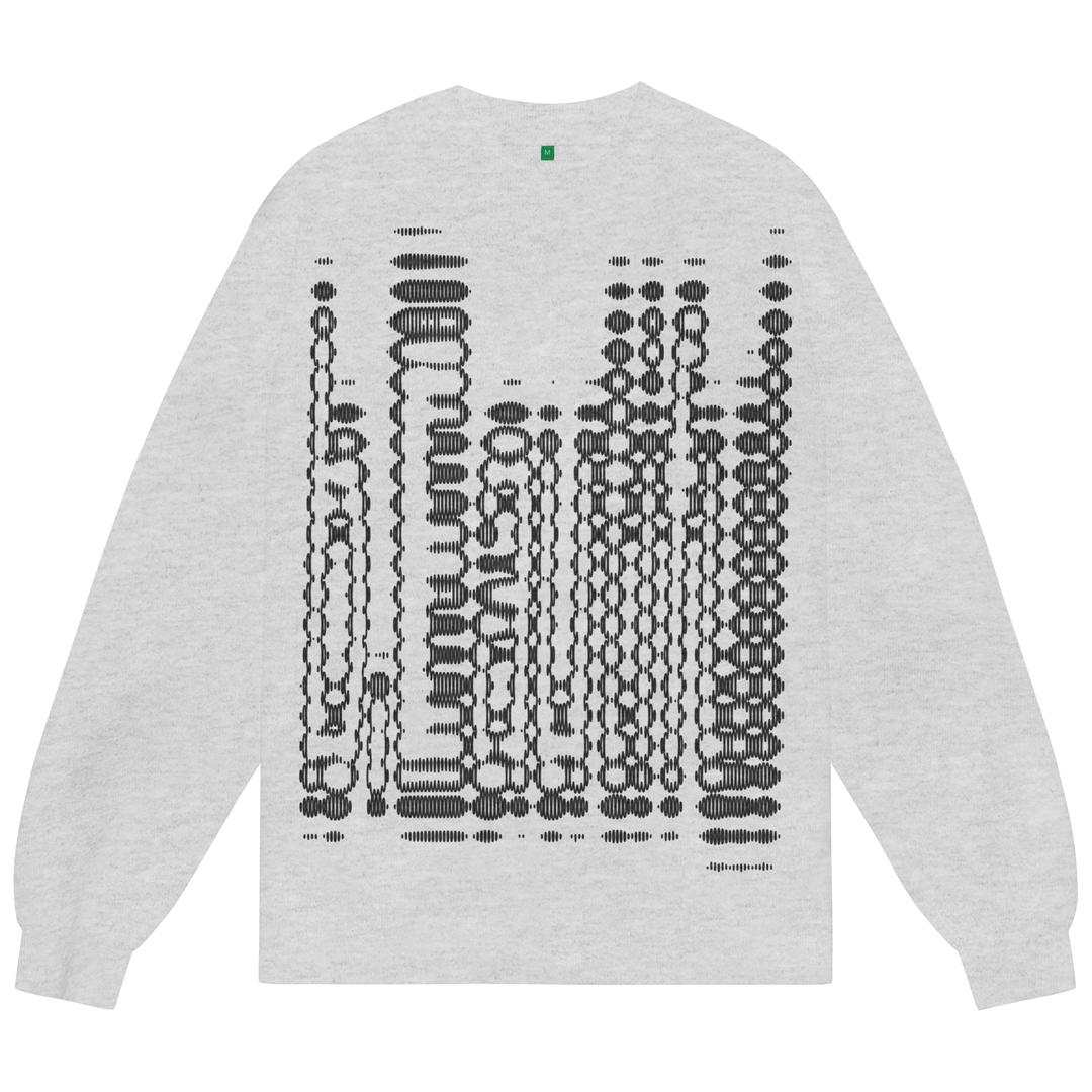 Vapor Logo LS Shirt (Heather Grey / Black) - Small