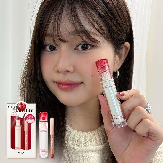 [NEW 애플시리즈X한솔실장 공동개발] 클리오 크리스탈 글램 틴트 단품/기획