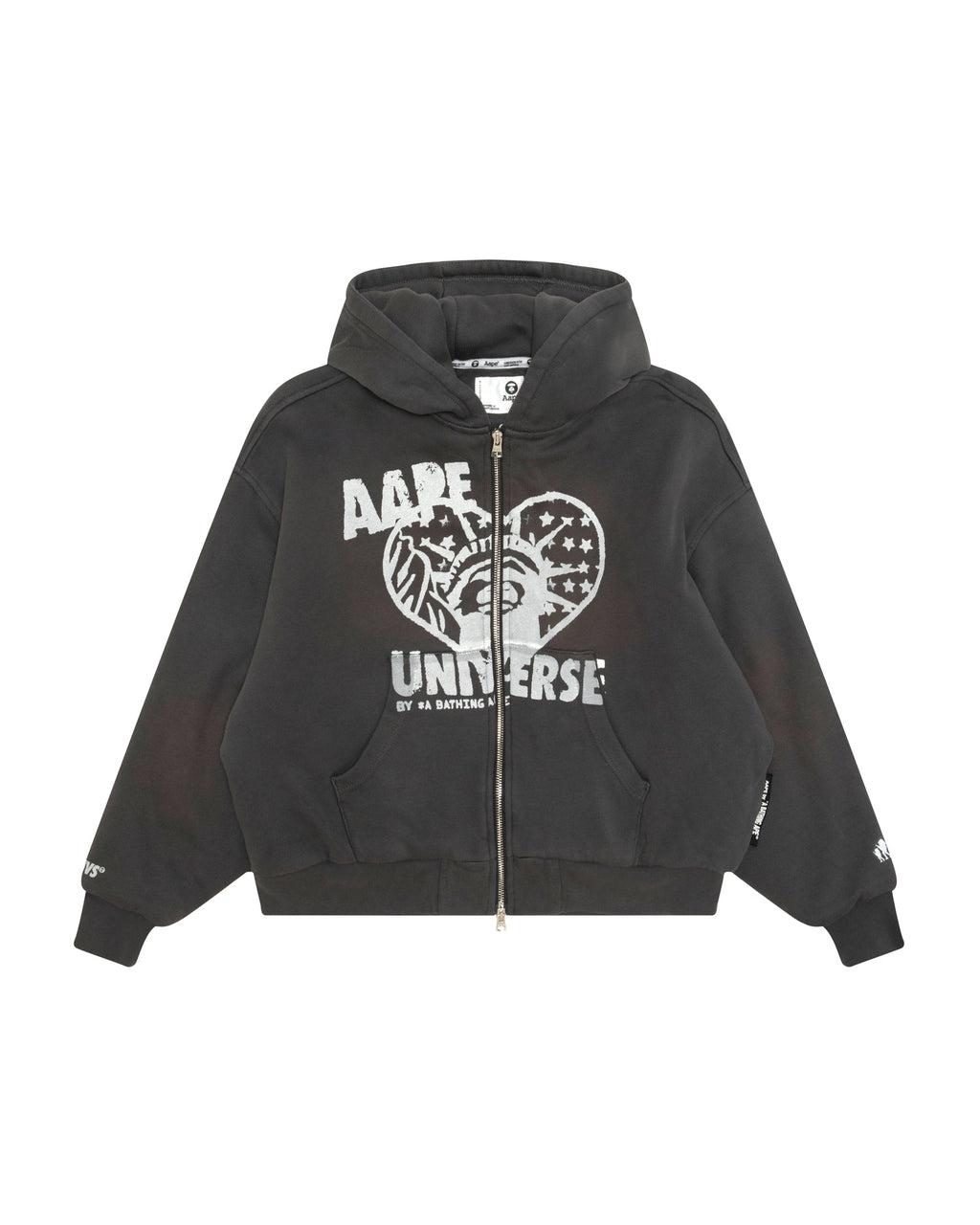 AAPEUNVS zip-up hoodie