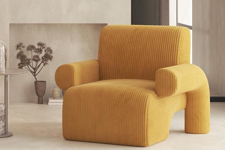 톤앤퍼니처 코듀로이 에센셜 블록 1인 거실쇼파 인테리어소파