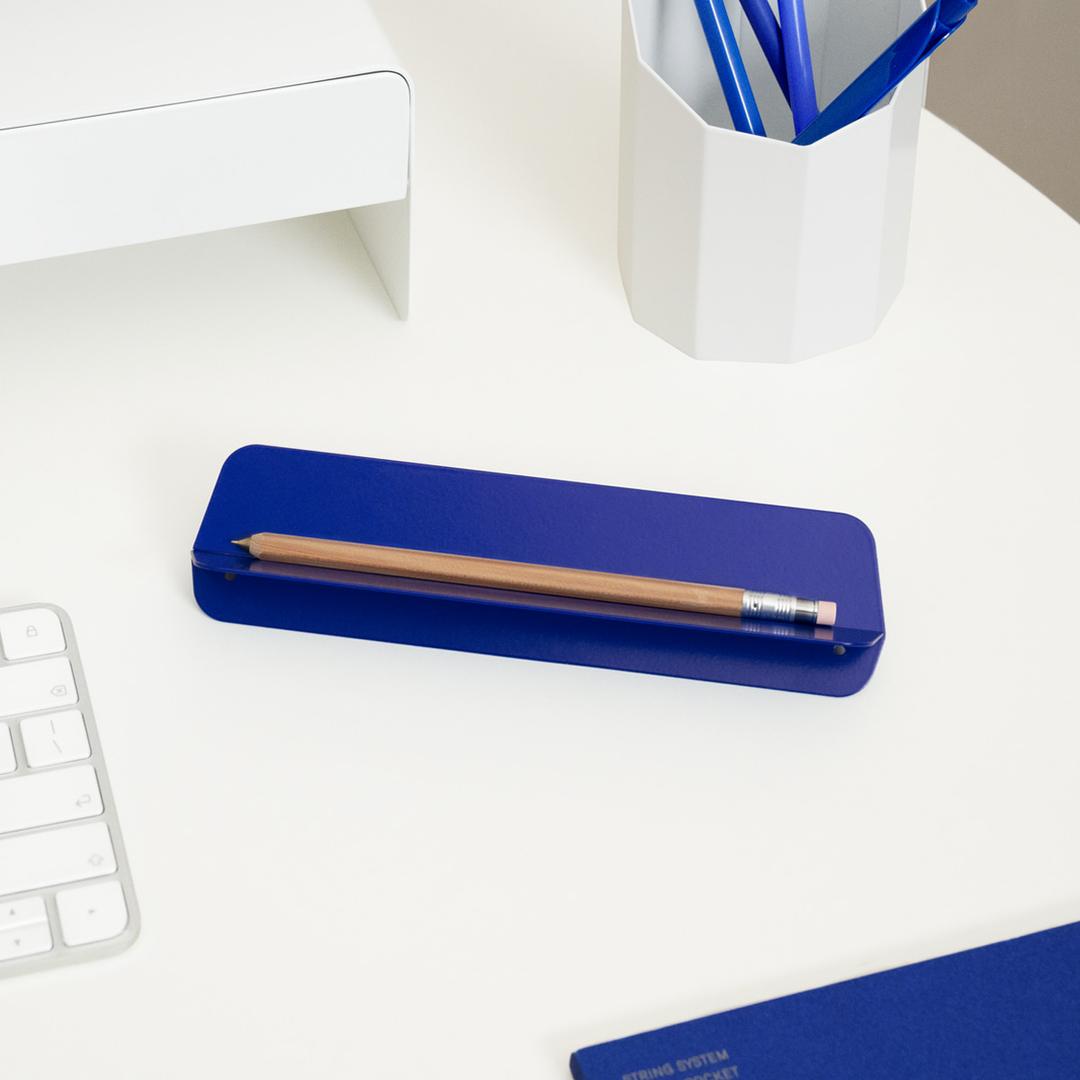 Eli Pen Tray - Cobalt Blue