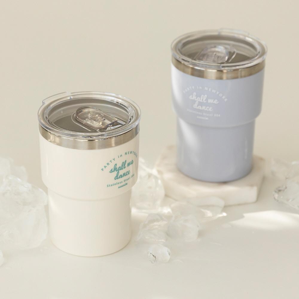 쉘위댄스 스텐 텀블러 350ml (2color)