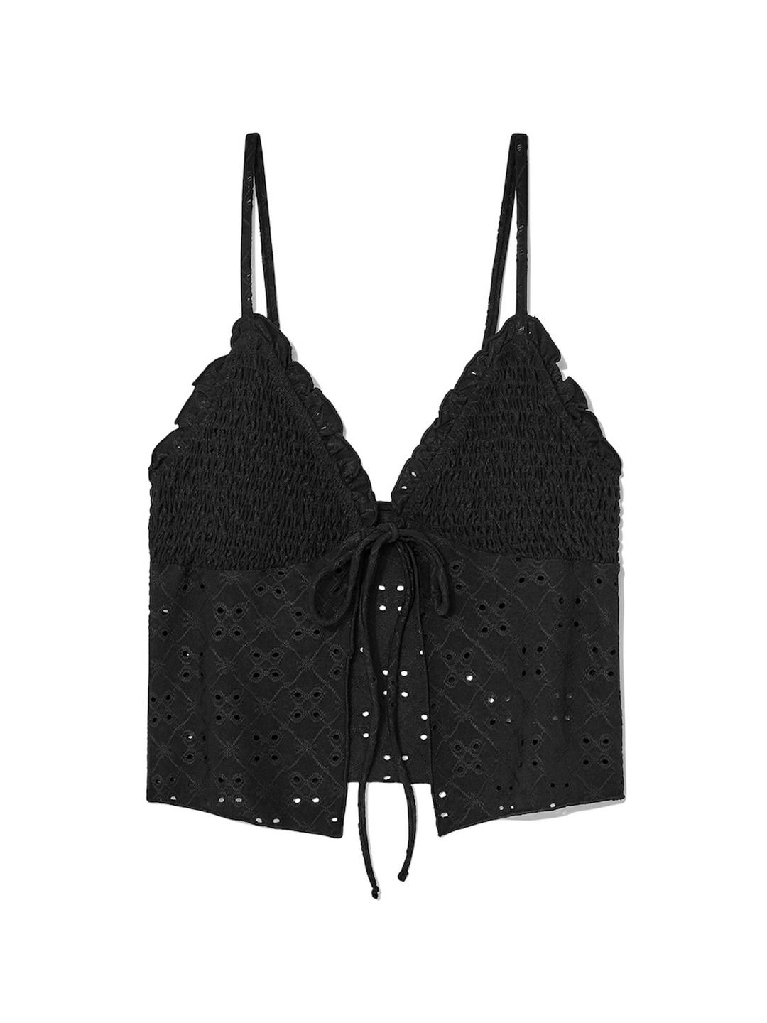 TANKINI SWIM TOP (BLACK)