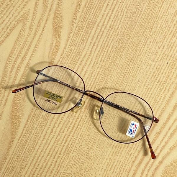 90S NBA SLIM ROUND FRAME VINTAGE GLASSES