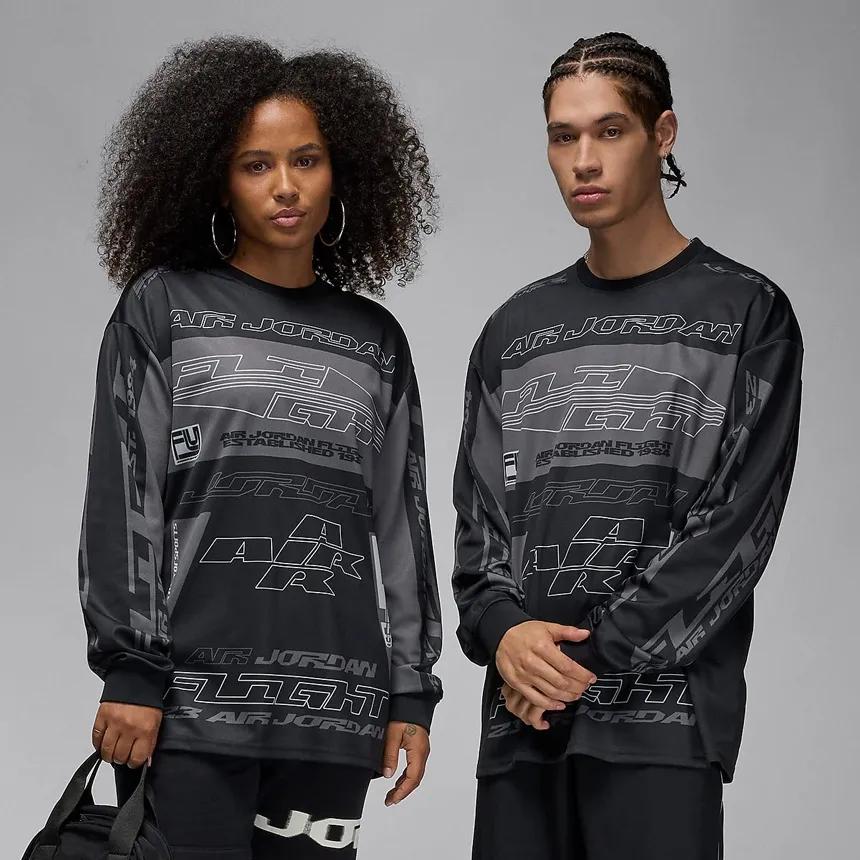 조던 롱슬리브 MVP 프린트 긴팔 티셔츠 FV7239-010