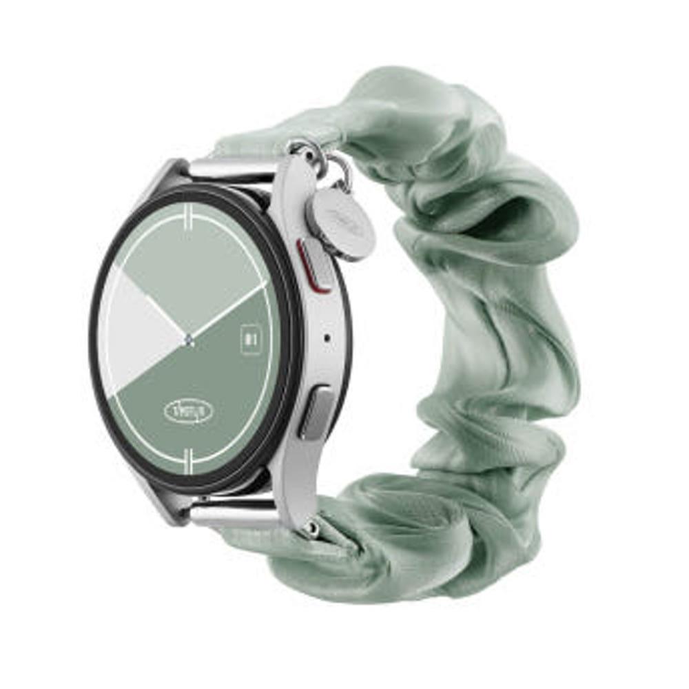 타임플릭 슬림 새틴 스크런치 스트랩 실크 곱창 밴드 갤럭시워치 7 6 클래식 5 4 프로 호환 줄 20mm