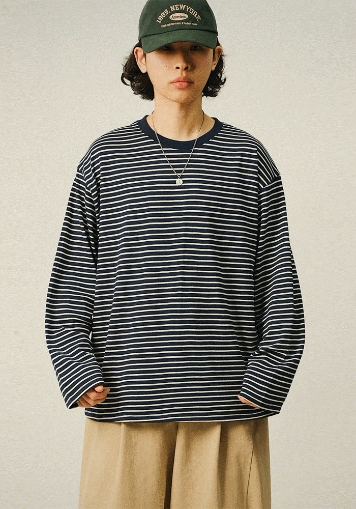 [싹쓸이전🧹][SEMADE] Pino Stripe Long Sleeve