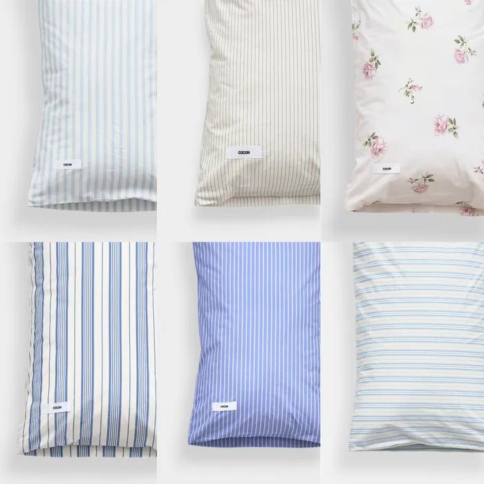 패턴 에디트 60수 베개커버 (50x70, 40x60 6COLORS)