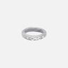 twist rope ring-sliver