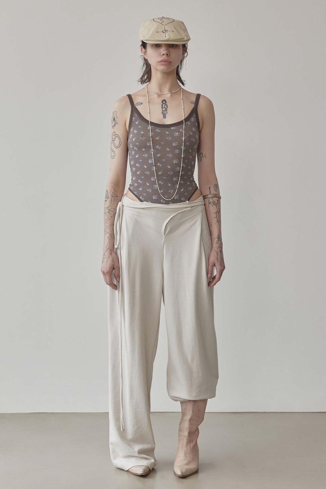 Wrap Sweatpants Dirty White