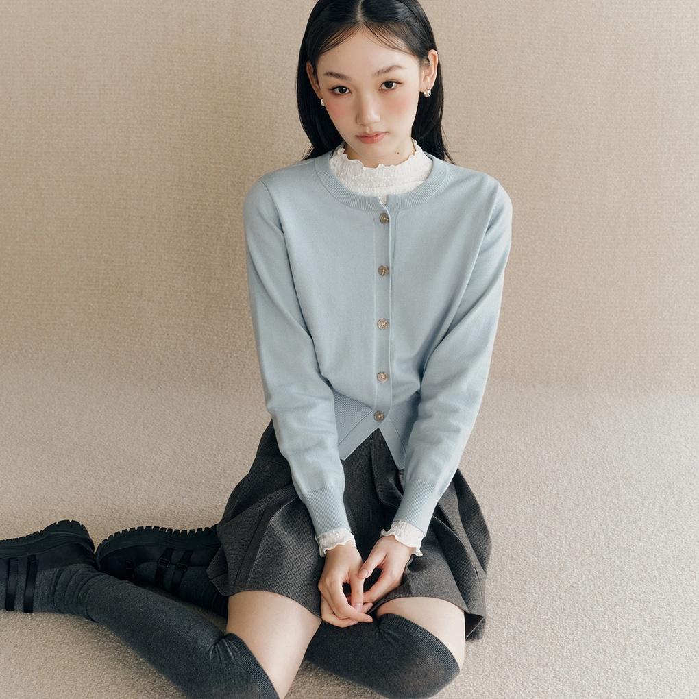[신상 단독할인][20%쿠폰팩]올데이가디건 라운드넥 긴팔 가디건_RMCKF49R99