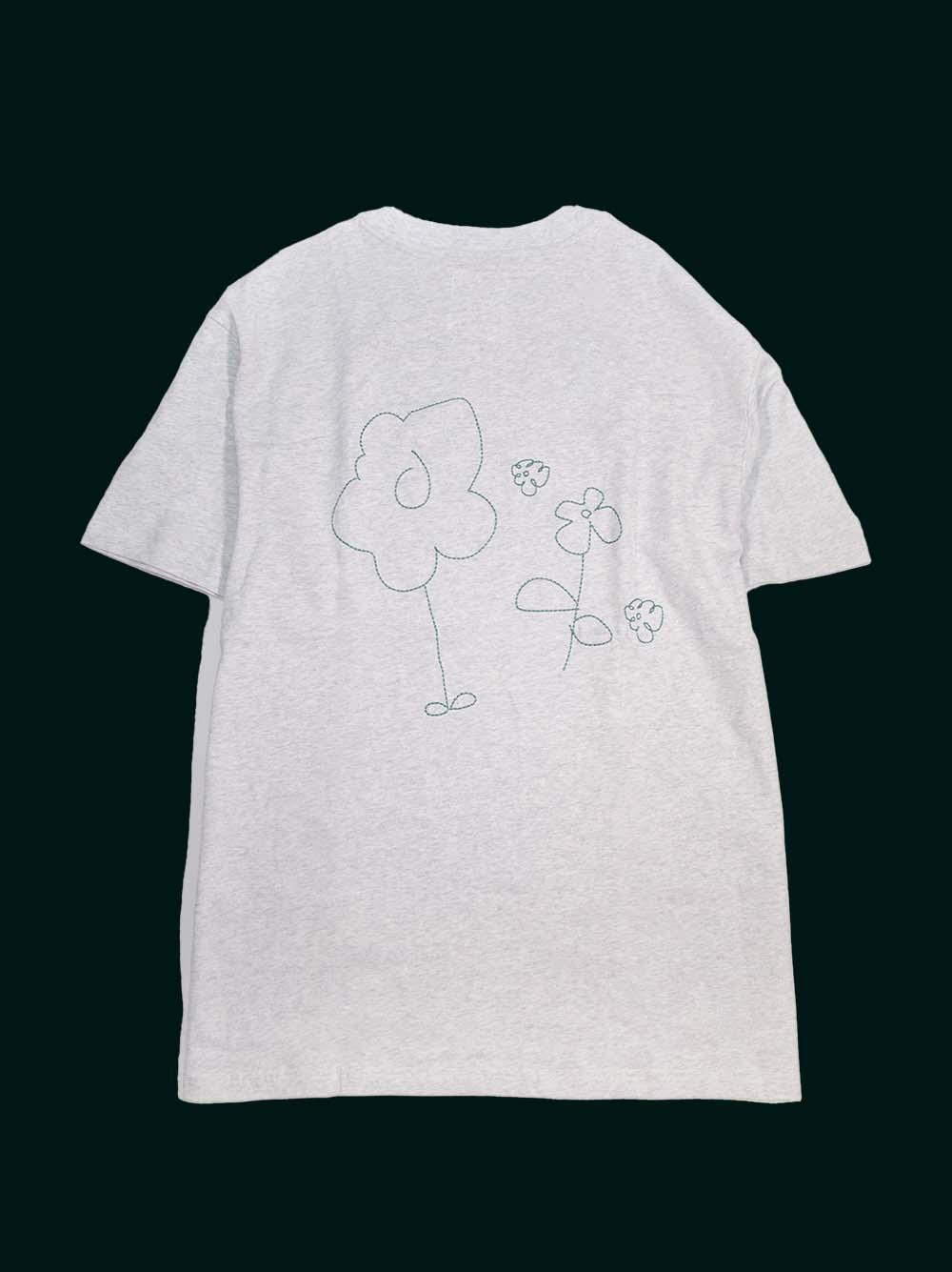 꽃 낙서 하프티