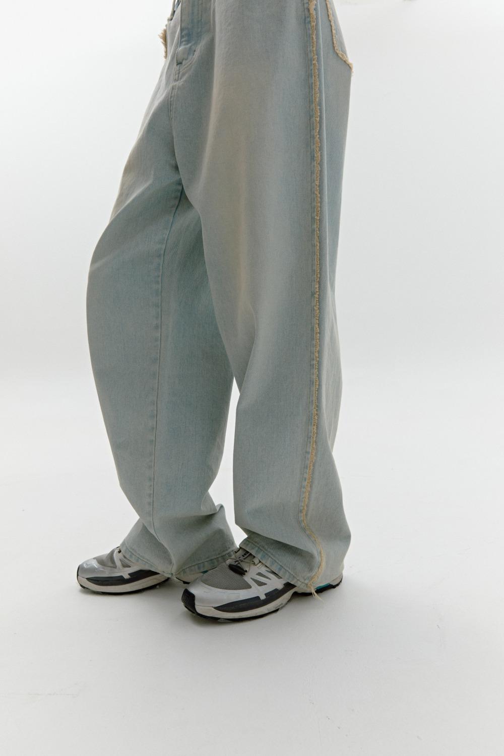 DAMAGE WASHING DENIM PANTS [LIGHT BLUE] 9/14일 예약발송