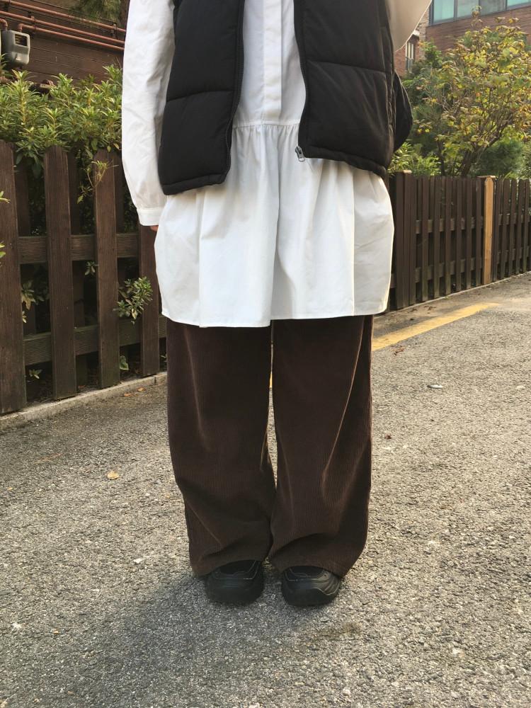 위니 코듀로이 밴딩 팬츠 2color