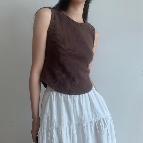 Waffle sleeveless (6c)