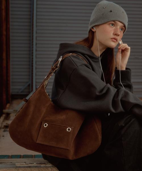 BUCKLE REVERSIBLE  SHOULDER BAG_7COLOR