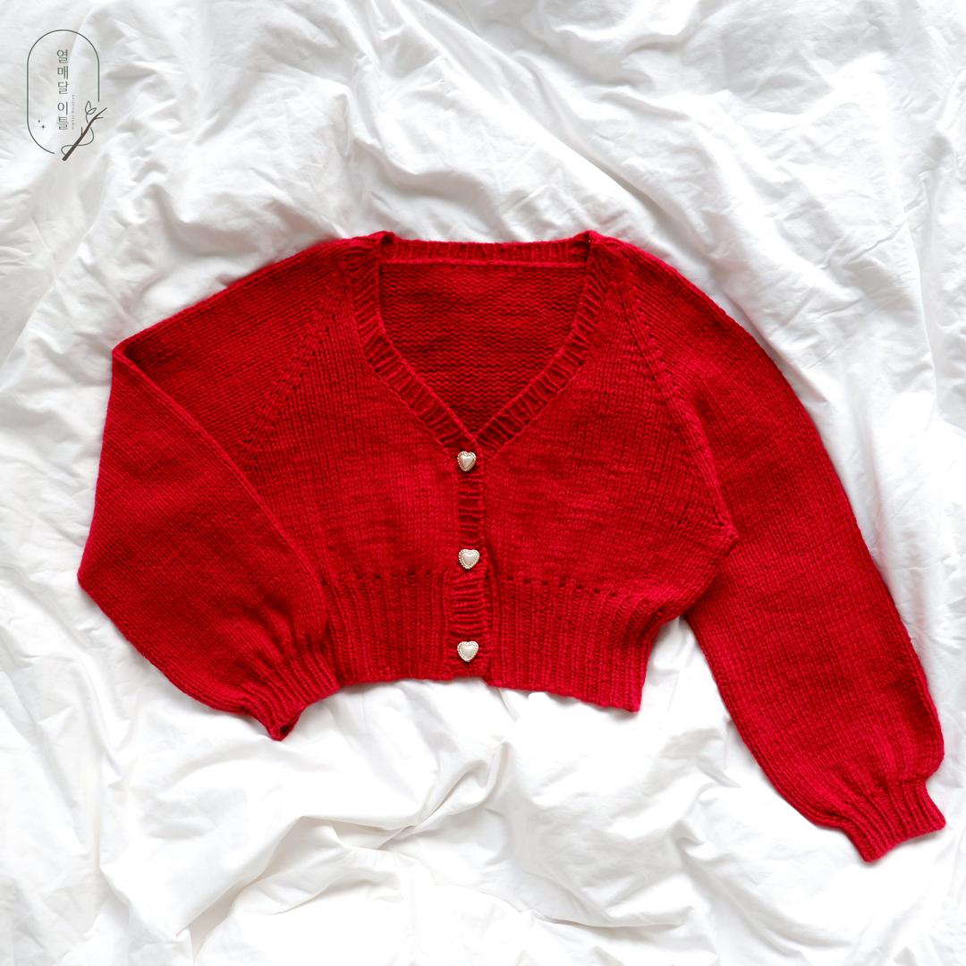 [DIY] 벌룬 볼레로 탑다운 도안