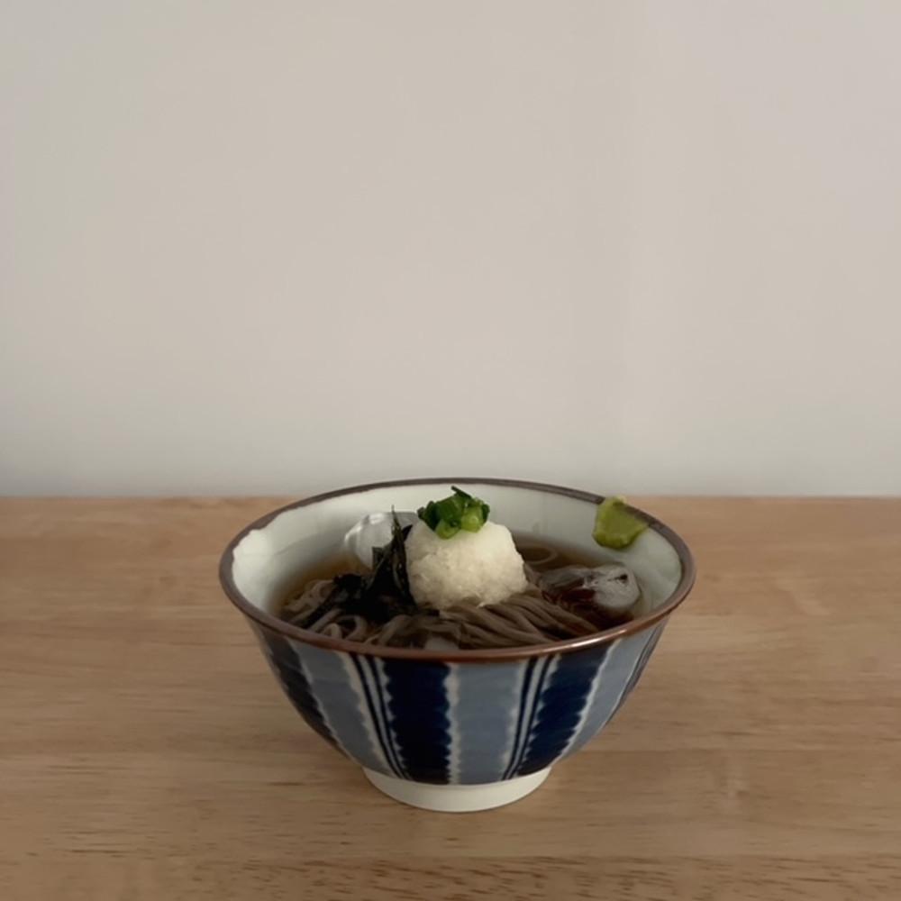 [bakha] blue crayon bowl | 블루 크레용 볼