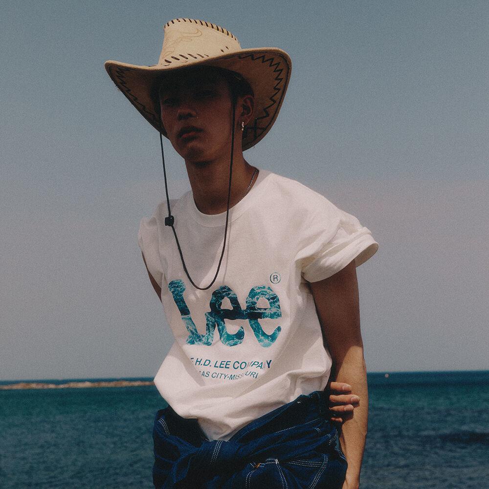 오션 트위치 로고 티셔츠 화이트