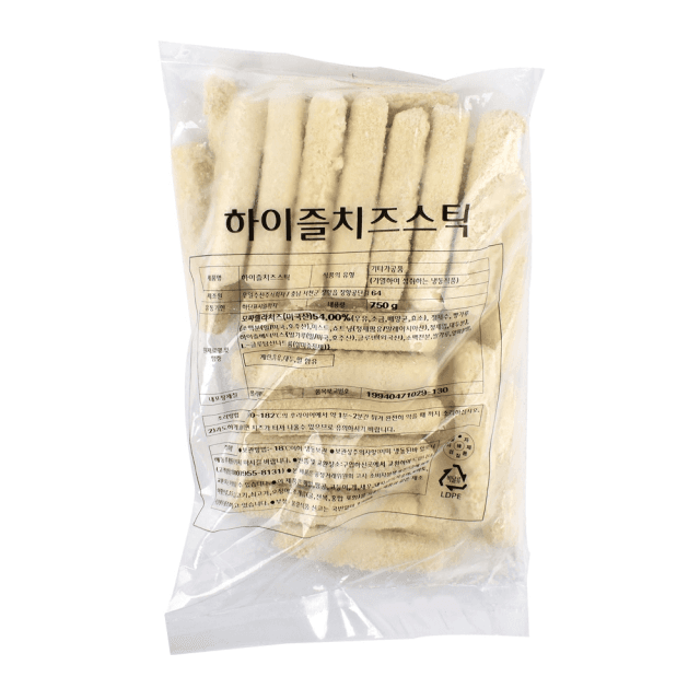 하이즐 치즈스틱 750g (25g x 30개)
