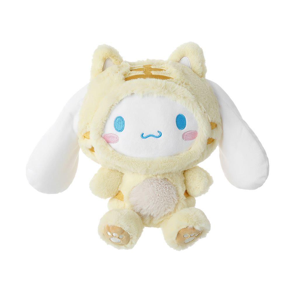 시나모롤 인형 호랑이 모자쓴 부드러운 애착 봉제 인형