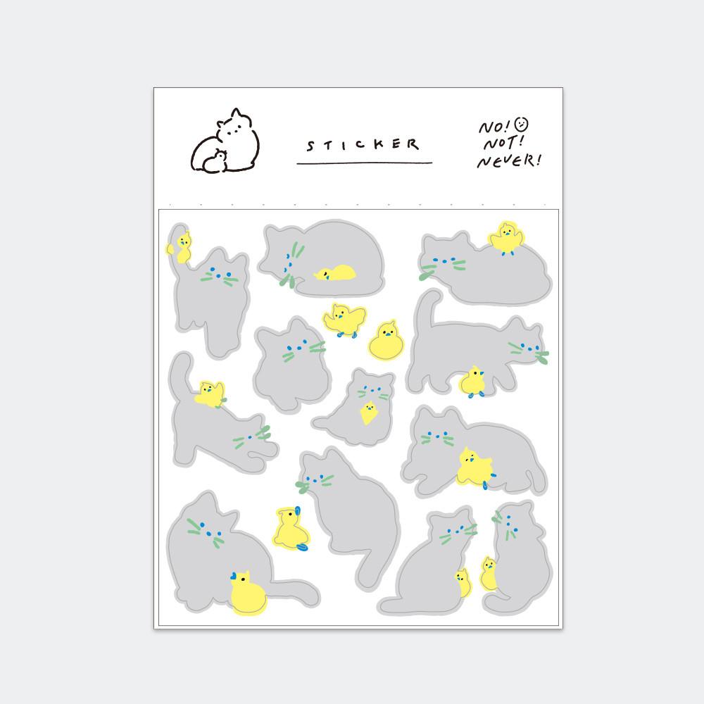 [ 씰스티커 ] 봄병아리