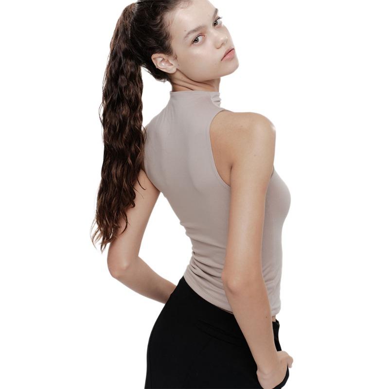 MOCK NECK CONTOUR TANK (SKIN)