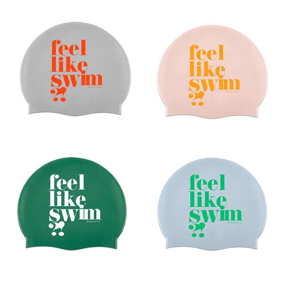 리굿스/feel like swim 컬러 디자인실리콘수모