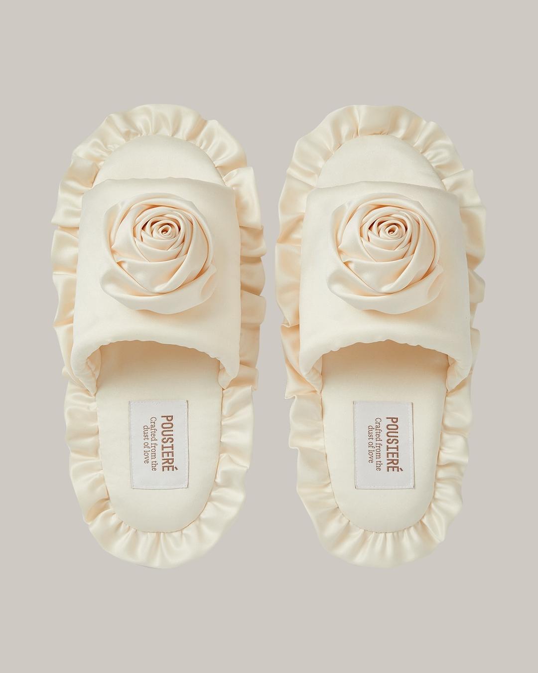 MARÉ ROOM SHOES & BAG SET #IVORY