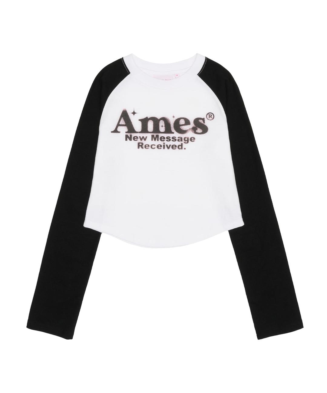 [5/27 예약배송] ROUND HEM RAGLAN LS TEE WHITE