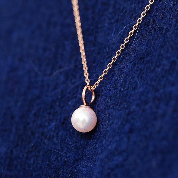 [최상급] 눈사람 진주 펜던트 (7.5-8.0 mm / 8.0-8.5 mm)